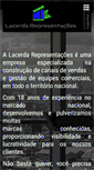 Mobile Screenshot of lacerdarepresentacoes.com